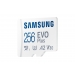 EVO PLUS microSD 256GB 2024 incl. SD Adapter memory card UHS-I U3 Full HD and 4K UHD 160MB/s read BE (P) - Samsung