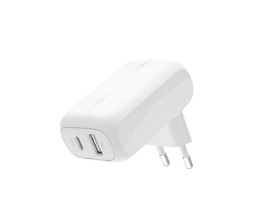 Câble USB 42w-30w USB-C+12w Dual Wall Char W - Belkin