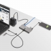 2-Port USB-C/USB-A Hub - GbE and RS232 - Startech