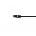 Patchkabel Cat6A S/FTP 2xRJ45 0.50m sw wink.LSZH - Equip