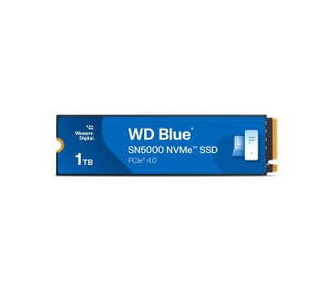 SSD Type M.2 WD Blue SN5000 NVMe SSD 1TB M.2 2280 PCIe Gen4 - Western Digital