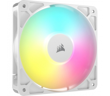Ventilateurs Boîtier Corsair Cooler 120*120*25 RS120 WHITE ARGB PWM Single Pack - Corsair