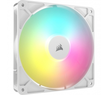 Ventilateurs Boîtier Corsair Cooler 140*140*25 RS140 WHITE ARGB PWM Single Pack - Corsair