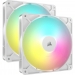 Corsair Cooler 140*140*25 RS140 WHITE ARGB PWM Dual Pack - Corsair