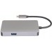 USB-C Mini Dock USB-C to 2 x USB3.0 A /RJ45/ HDMI/VGA/Type C Data or PD charging Adapter