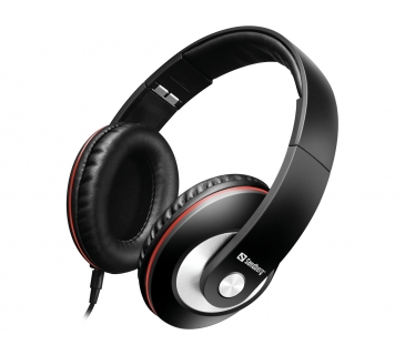 Casque Micro Sandberg Play n Go Headset Black Play n Go Headset Black, Headset, Head-band, Gaming, Black, Binaural, 1.5 m
