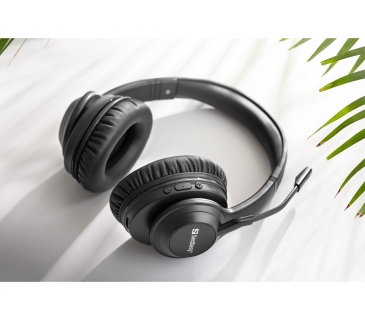 Casque Micro Sandberg 126-45 Bluetooth Headset ANC+ENC Pro