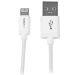 1m white2pole Lightning cabel/iPhone/PaD - Startech