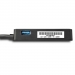USB 3.0 to Gigabit Ethernet Adapter NIC w USB Port - Black - Startech