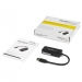 USB 3.0 to Gigabit Ethernet Adapter NIC w USB Port - Black - Startech