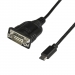 USB C to Serial Adapter with COM Retention - USB C to Serial Converter - USB C to DB9 - USB C to RS232 - USB C to Serial with COM Port Retention - RS 232 - Startech