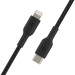 Lightning to USB-C Cable Braid 1M Black - Belkin