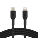 Lightning to USB-C Cable Braid 1M Black - Belkin