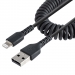 50cm/20in USB to Lightning Cable Coiled - Startech