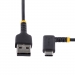 1ft USB A to C Charging Cable Angled - Startech