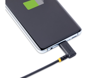 Câble USB 6ft USB C Charging Cable Angled 60W PD - Startech