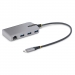 3-Port USB-C Hub w/ GbE Ethernet Adapter - Startech