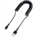1m/3ft USB to Lightning Cable Coiled - Startech