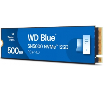SSD Type M.2 WD Blue SN5000 NVMe SSD 500GB M.2 2280 PCIe Gen4 - Western Digital