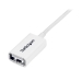 3m White USB 2.0 Extension Cable Cord - A to A - USB Male to