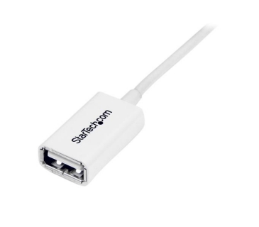 Câble USB 3m White USB 2.0 Extension Cable Cord - A to A - USB Male to
