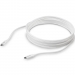 USB C to USB C Cable - 13 ft / 4m - 5A PD - M/M - White - US