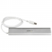 7 Port Compact USB 3.0 Hub with Built-in Cable - Aluminum US
