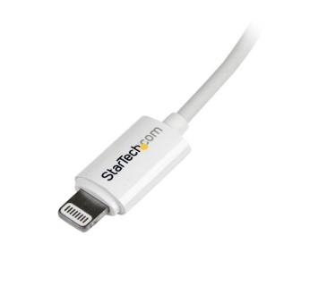 Câble USB 2m (6ft) Long White Apple 8-pin Lightning Connector to USB C