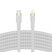 BELKIN Boost Charge USB-C to LTG Braided Silicon 3M White