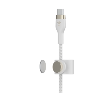 Câble USB BELKIN Boost Charge USB-C to LTG Braided Silicon 3M White