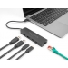 DELOCK 10 Gbps USB Hub with 2,5 Gigabit LAN Port und PD 85 W