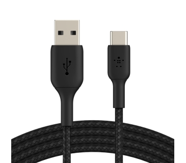 Câble USB BOOST CHARGE USB-A to USB-C Cable_Braide - Belkin