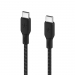 100w USB-C to USB-C Braided Cable 2M Bla - Belkin