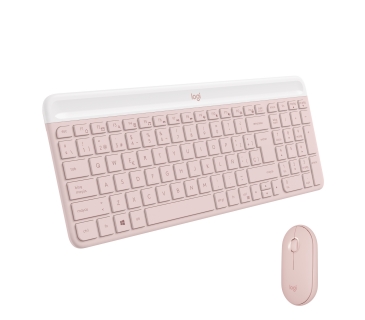 Clavier Logitech MK470 Slim Combo -ROSE-ESP-MEDITER-412 - Logitech