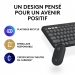 Clavier Logitech Pebble 2 Combo TONAL GRAPHITE US INTL N/ - Logitech