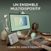 Clavier Logitech Pebble 2 Combo TONAL ROSE US INTL N/A - Logitech