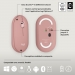 Clavier Logitech Pebble 2 Combo TONAL ROSE US INTL N/A - Logitech