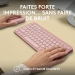 Clavier Logitech Pebble 2 Combo TONAL ROSE US INTL N/A - Logitech