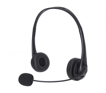 Casque Micro Sandberg USB Office Headset USB Office Headset, Headset, Head-band, Office/Call center, Black, Binaural, Button