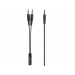 Sandberg MiniJack Chat Headset MiniJack Chat Headset, Headset, Head-band, Calls/Music, Black, Binaural, Rotary