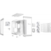 Boîtier Be Quiet Light Base 600 LX white - BGW68 - Be Quiet