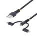 1m Rugged USB Multi Charging Cable - Startech