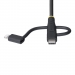 1m Rugged USB Multi Charging Cable - Startech
