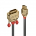 HDMI an DVI-D Cable 2.00m Gold Line