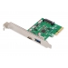 Controlleur ASSMANN PCIe card USB Type-C + USB-A PCIe Card u