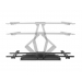 Equip Tischfusz 37 -80 /60kg 1TFT fest sw - Equip