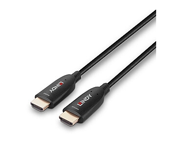 Câble Ecran LINDY 15m Fibre-Optic-Hybrid HDMI 8K60 Kabel