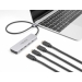 DELOCK USB 10 Gbps USB Type-C Hub with 4x USB Type-C