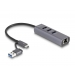 DELOCK 3 Port USB 5 Gbps Hub + Gigabit LAN with USB Type-C
