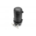 Mechanical fiber optic dome closure 48f